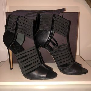 B Brian Atwood Langden Elastic Gladiator Sandal